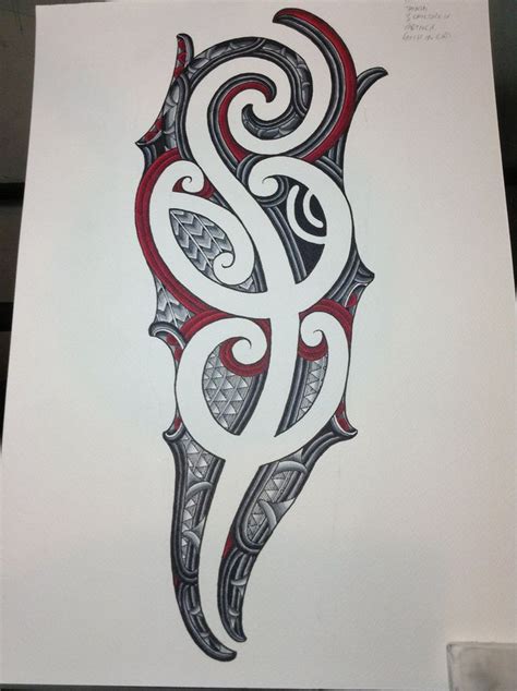 Ta Moko Designs Ta Moko Sleeve Design By Jayme Watene Maori Tattoo