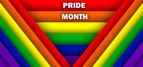 Pride Month Rainbow Color Background Design Pride Month Pride Month