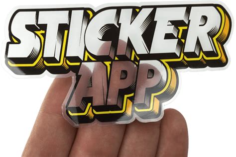 Clear Stickers Stickerapp