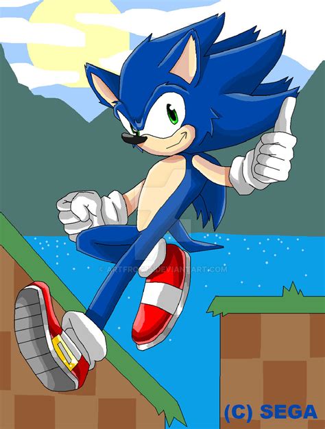 Sonic By Artfrog75 On Deviantart