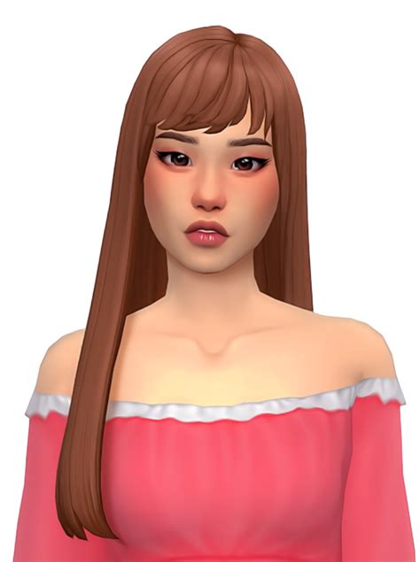 Mandy Ea By Simmandy Ts4 Hair Sims 4 Sims Maxis Match Hair Hot Sex