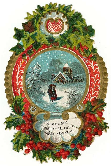 Free Vintage Christmas Clip Art Images Vintage Holiday Crafts