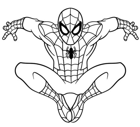 Top Imagen Dibujo Spiderman Colorear Abzlocal Mx