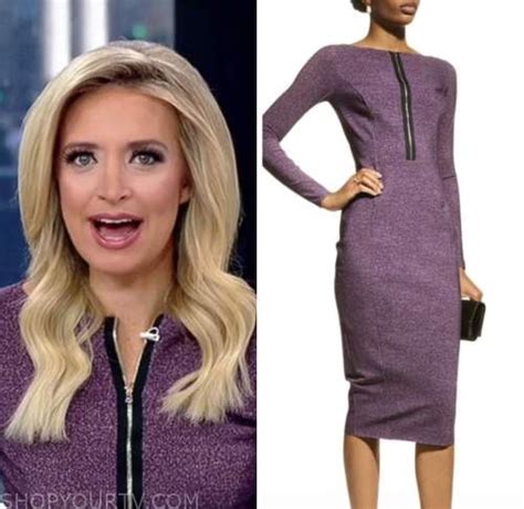 Outnumbered November 2022 Kayleigh Mcenanys Purple Zip Front Dress