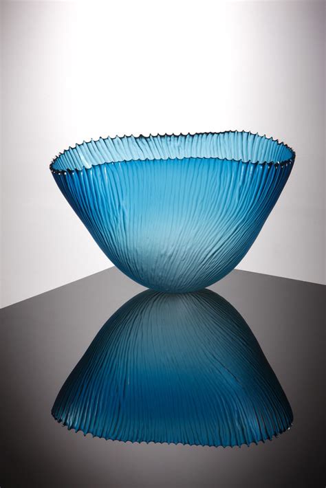 Laura Birdsall S Vibrant Engrave Glass Contemporary Glass Art Art Glass Bowl Glass Art