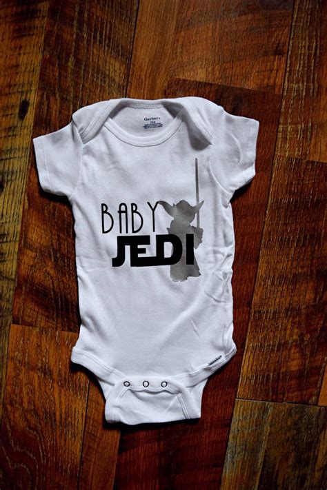 READY TO SHIP - Baby Jedi baby onesie - Star Wars baby onesie - Star