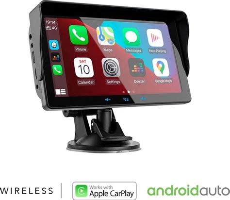 Apple Carplay 7 Inch Scherm Android Auto Universeel Wireless