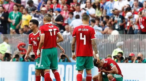world cup cristiano ronaldo goal sees portugal eliminate morocco from russia 2018 abc news