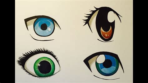 How To Draw Anime Eyes Eye Drawings To Teach You How To Draw Eyes Bodenswasuee