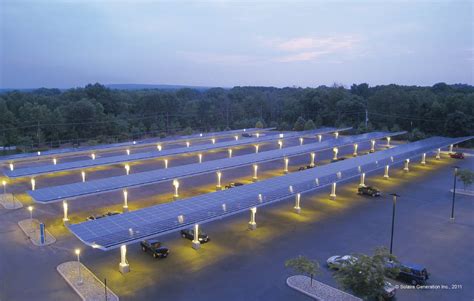 Solaires Parking Canopies A Cool Parking Lot Parking Design Solar