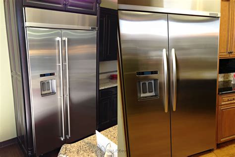 Kitchenaid offers refrigerators in white, black, stainless steel, black stainless steel, and custom panel designs. Nashville - Take 3 | Kitchen aid, Home kitchens, New homes