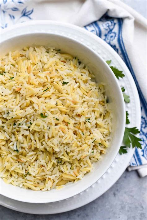 Rice Pilaf With Orzo