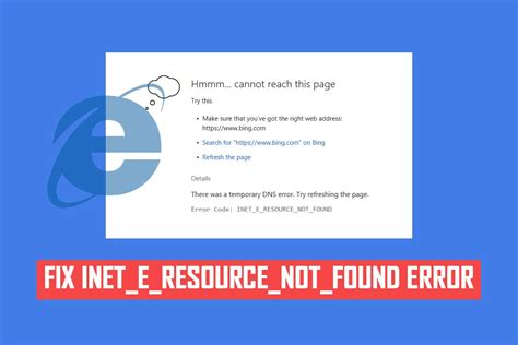 Fix Inet E Security Problem In Microsoft Edge Techcult