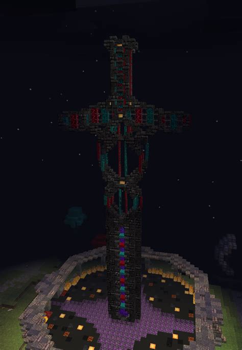 I Built A New Nether Sword Portal Minecraftbuilds Ama