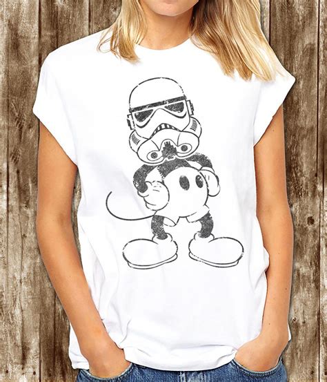 Disney Star Wars Storm Trooper T Shirt Mash Up Imperial Etsy