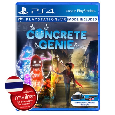 Concrete Genie (ASIA THAI/En/Ch/Kr) แผ่นเกมสำหรับ PS4 และรองรับ PSVR ...