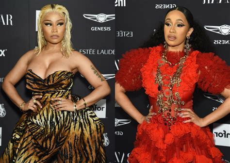 Nicki Minaj And Cardi B Get Into A Fist Fight At Fashion Week Party Bossip
