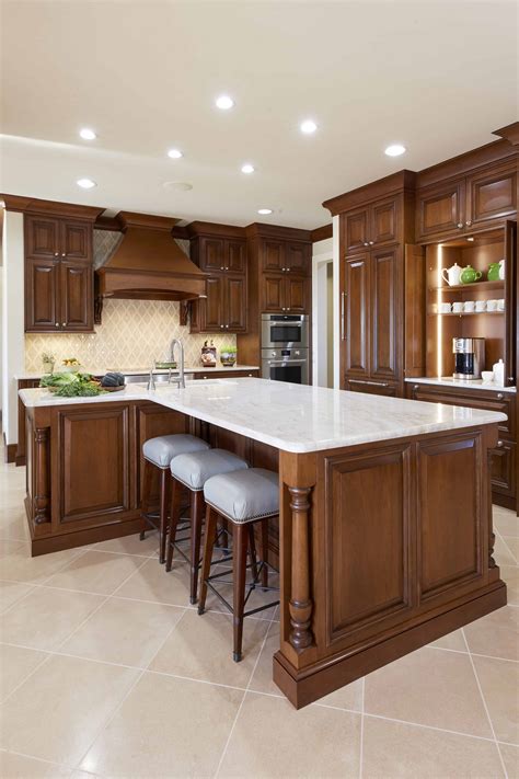 Traditional Kitchen Stained Cabinets Hpd Architecture Interiors