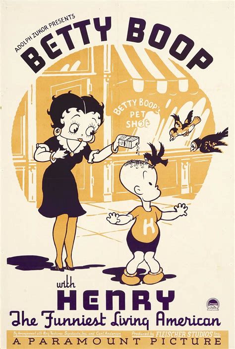 Betty Boop With Henry The Funniest Living American 1935