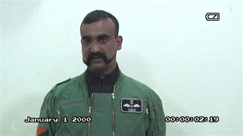 Indian Air Force Pilot Abhinandan Video Message Before Leaving From Pakistan Youtube