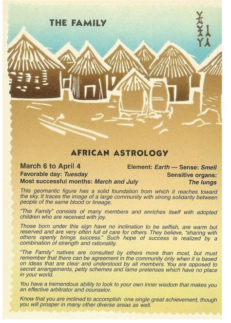 African Astrology The Most Primitive And Accurate Astrological Guide