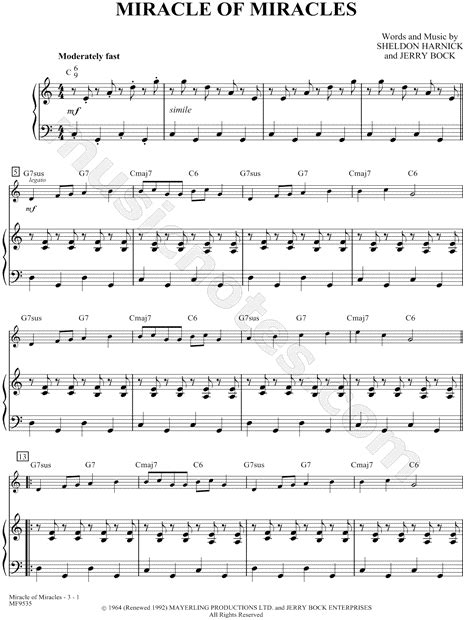 In A Place Of Miracles Sheet Music Miracle Sheet Music Piano Hymn Queen Melody Vocal Guitar Song