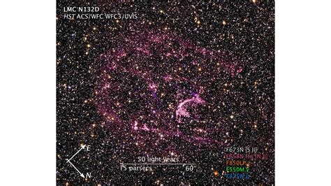 Cos Spectrum Of Supernova Remnant Lmc N132d
