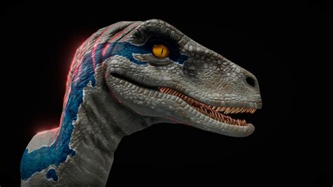 The fourth is called blue because it sounds cuter than bravo. "Blue" Jurassic World  4K, FREE - Download Free 3D model ...