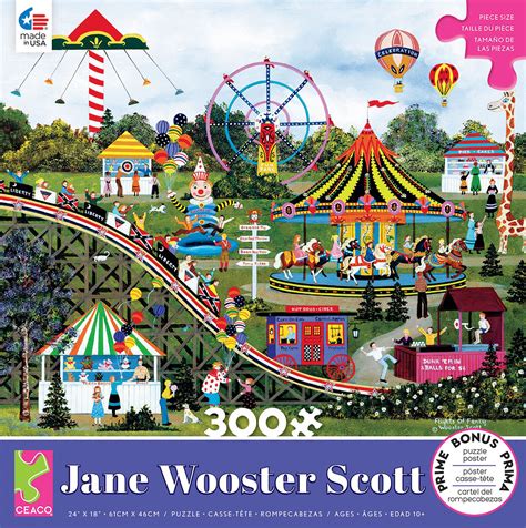 Proudly celebrate american heritage with these beautiful. Flights of Fancy (Jane Wooster Scott), 300 Pieces, Ceaco ...