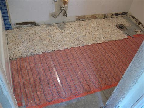 Innovative Flooring Heated Stone Bathroom Floor