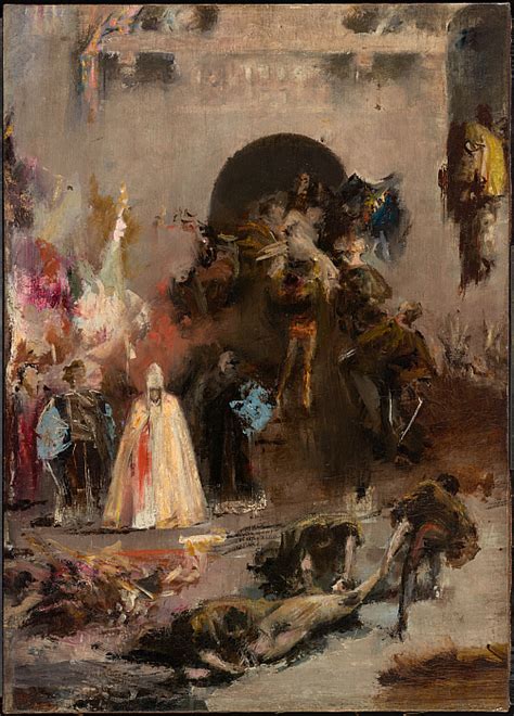 Clark Art Scene From The Spanish Inquisition