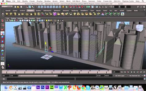 Maya 3d Animation Tutorial Attaching A Camera To A Curve In Maya