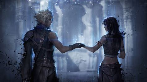 Cloud Strife Tifa Lockhart Final Fantasy 7 Remake 4k 33 Wallpaper