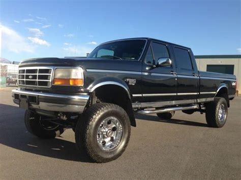 Purchase Used 1997 Ford F350 Crew Cab Xlt Longbed 4x4 Lifted 73