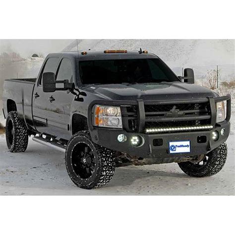 Trailready 10725g Winch Front Bumper With Full Guard For Chevy