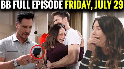 CBS The Bold And The Beautiful Spoilers Friday July 29 B B 7 29 2022