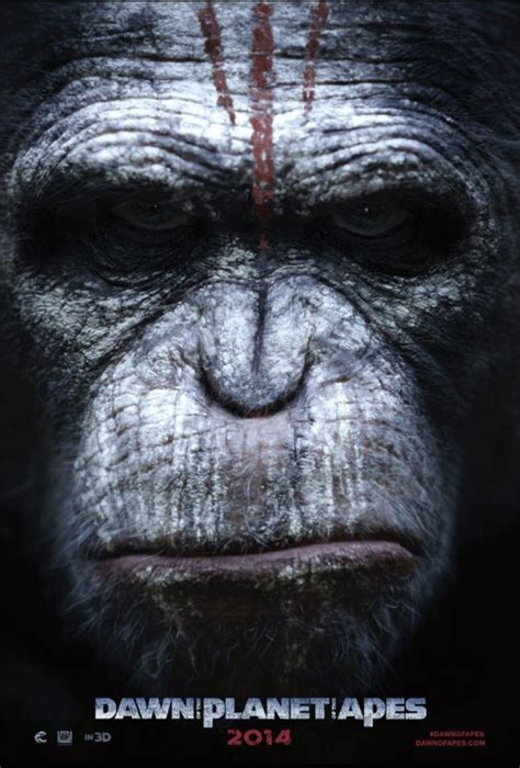 Dawn Of The Planet Of The Apes Movie Poster 4 Of 9 Imp Awards