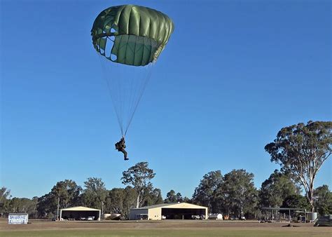 P13 Round Parachute Jump 30 July Sara Skydive Ramblers