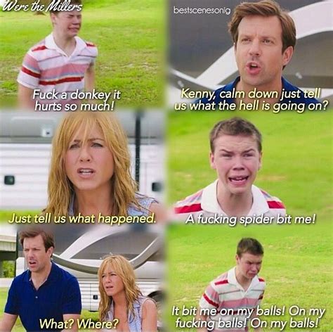 You can move and resize the text boxes by dragging them around. We're The Millers | Funny movie scenes, Best movie quotes ...