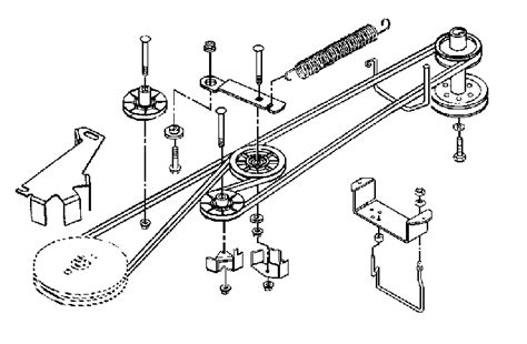 John Deere L111 Deck Belt Diagram