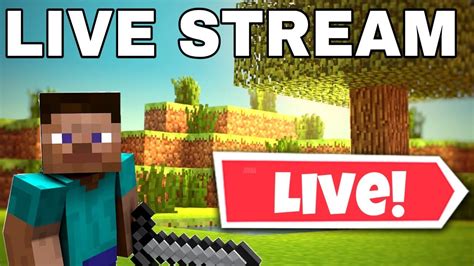 Minecraft Bedrock Survival World Live Stream Playing With Viewers