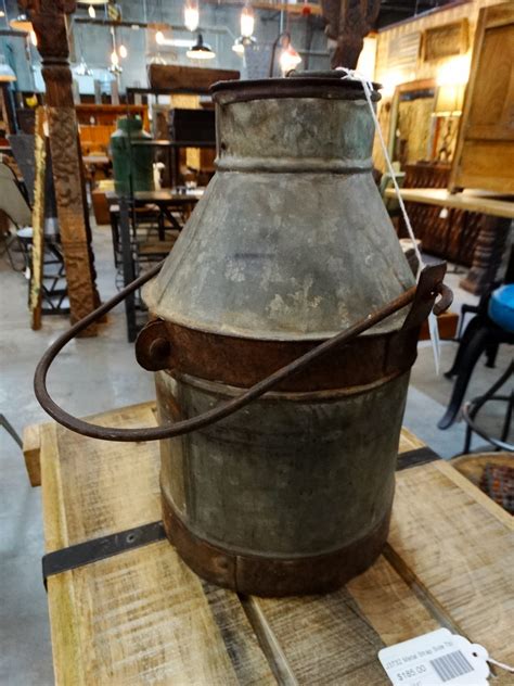 Buy metal milk jugs and get the best deals at the lowest prices on ebay! Rustic Metal Container This vintage container is perfect ...