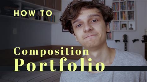 How To Make A Music Portfolio For College Guide And Tips Youtube