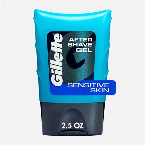 Gillette Aftershave Gel For Men Sensitive Skin 25 Oz