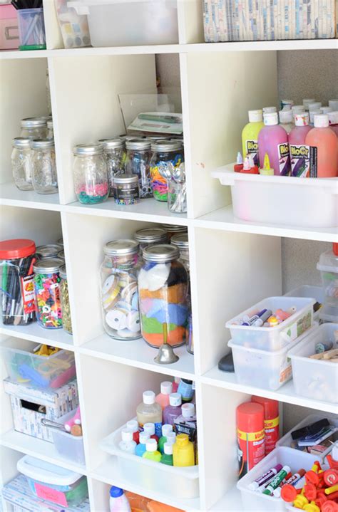 The ultimate list of arts and crafts supplies for kids. One Crafty Mom's Quest to Organize Her Art Supplies - Meri ...