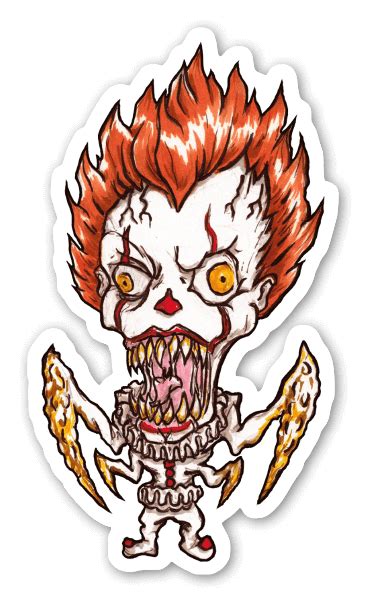 Buy Spider Pennywise Die Cut Stickers Stickerapp