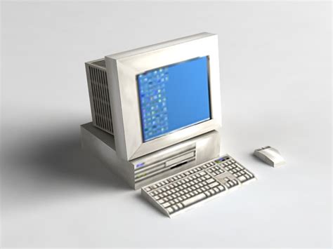 Desktop Computer 3d Model