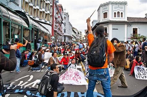 MOVIMIENTOS SOCIALES DEL ECUADOR La Ecuarunari Una Marcha Por El