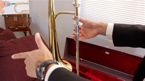 The Right Way To Assemble And Hold A Trombone Youtube