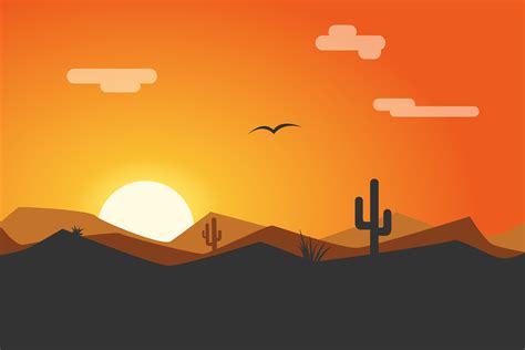 Sunset At Desert Clipart 20 Free Cliparts Download Images On